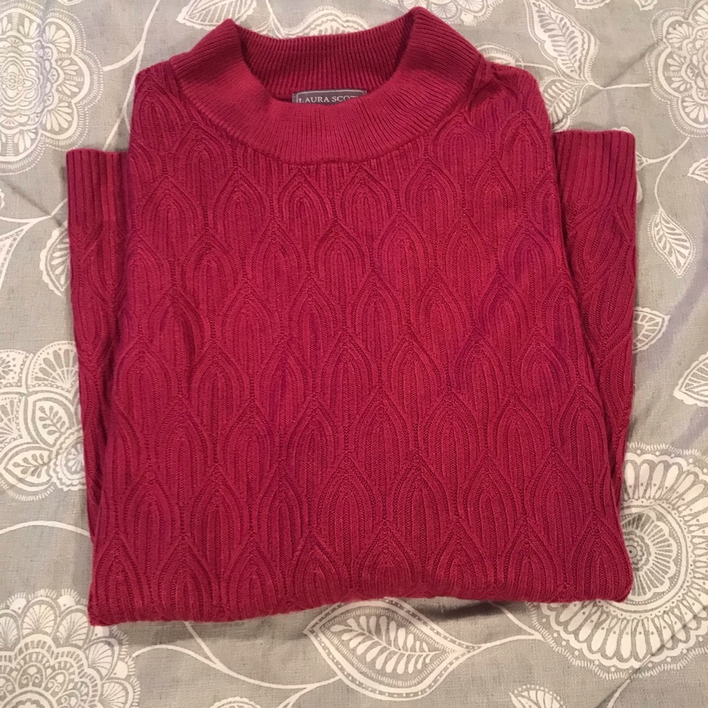 Pink sweater